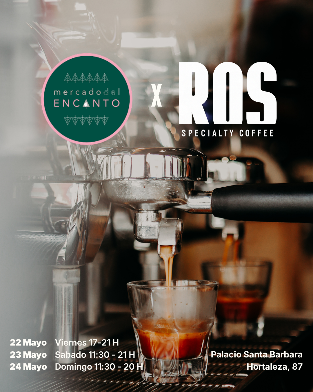Mercado del Encanto en Madrid: el plan perfecto para este fin de semana con café de especialidad de ROS